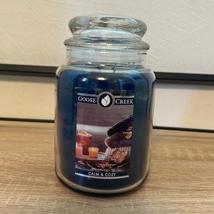 Goose Creek Candle, Calm & Cozy scent